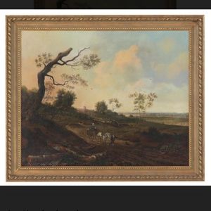 Jan Wijnants Dutch Master Painting, original work of art. Large painting.